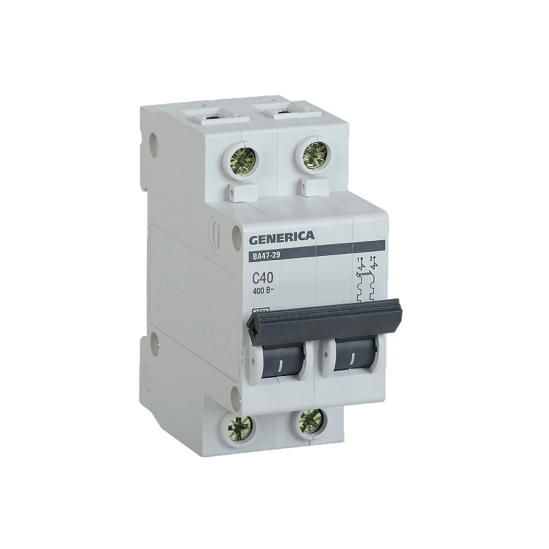 ВА47-29 (2ф) 40А GENERICA (6/72) !!!