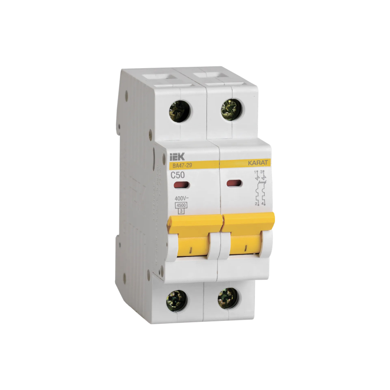 ВА47-29 (2ф) 50А IEK (6/72)