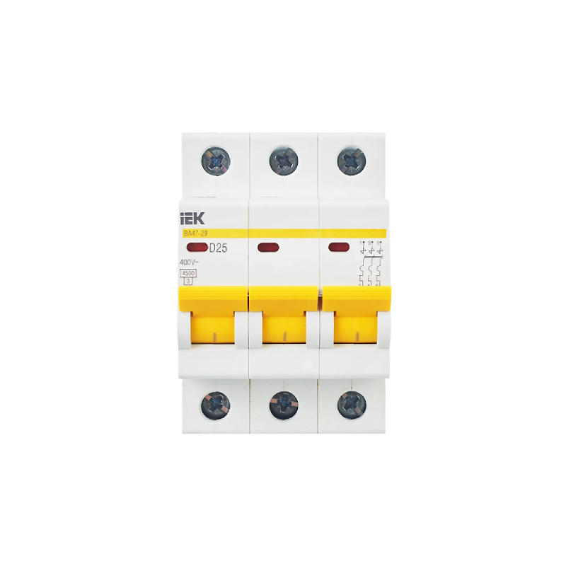 ВА47-29 (3ф) 25А IEK (4/48)