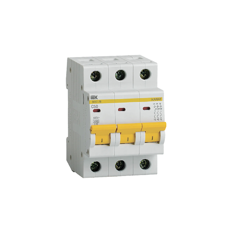 ВА47-29 (3ф) 50А IEK (4/48)