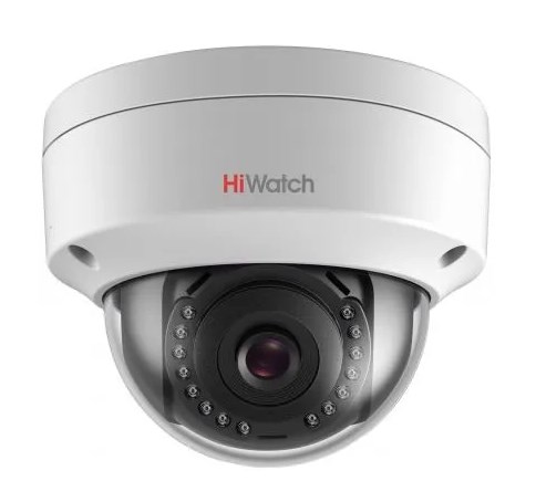 Видеокамера IP Купол 2 Мп (2.8) Пластик/Металл IP67/IK10 DS-I202-D HiWatch NEW