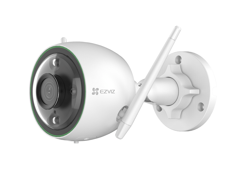 Видеокамера IP Wi-Fi беспроводная Цилиндр 2Мп 2.8 Пластик/Металл IP67 (CS-C3N-A0-3G2WFL1) EZVIZ NEW