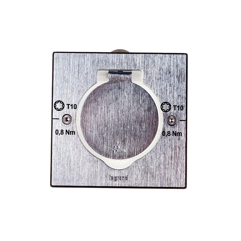 Встр. Блок Ip44 Квад.Нерж.2м Legrand E-PRO