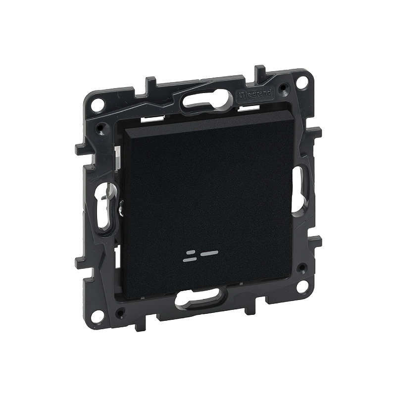 Выкл. 1-кл. с инд. 10А б/рамки