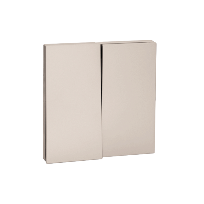 Выкл. 2 кл 10А с/у QUATTRO MISTERY GREIGE UNIT (10)