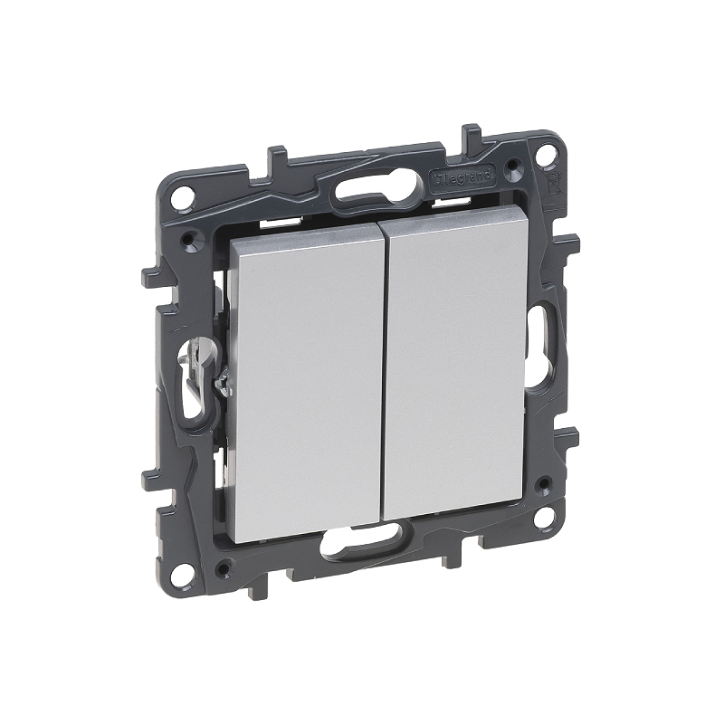 Выкл. 2-кл. 10А б/рамки