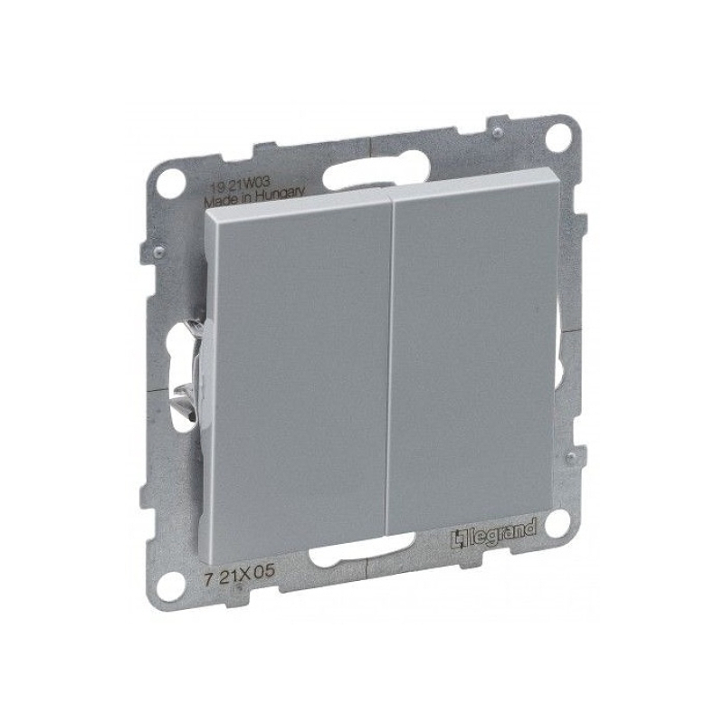 Выкл. 2-кл. 10А б/рамки