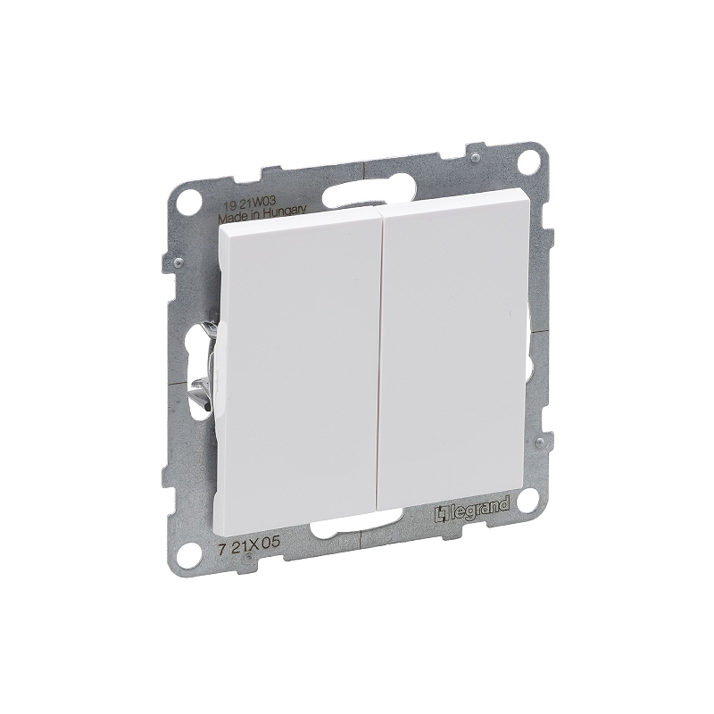 Выкл. 2-кл. 10А б/рамки