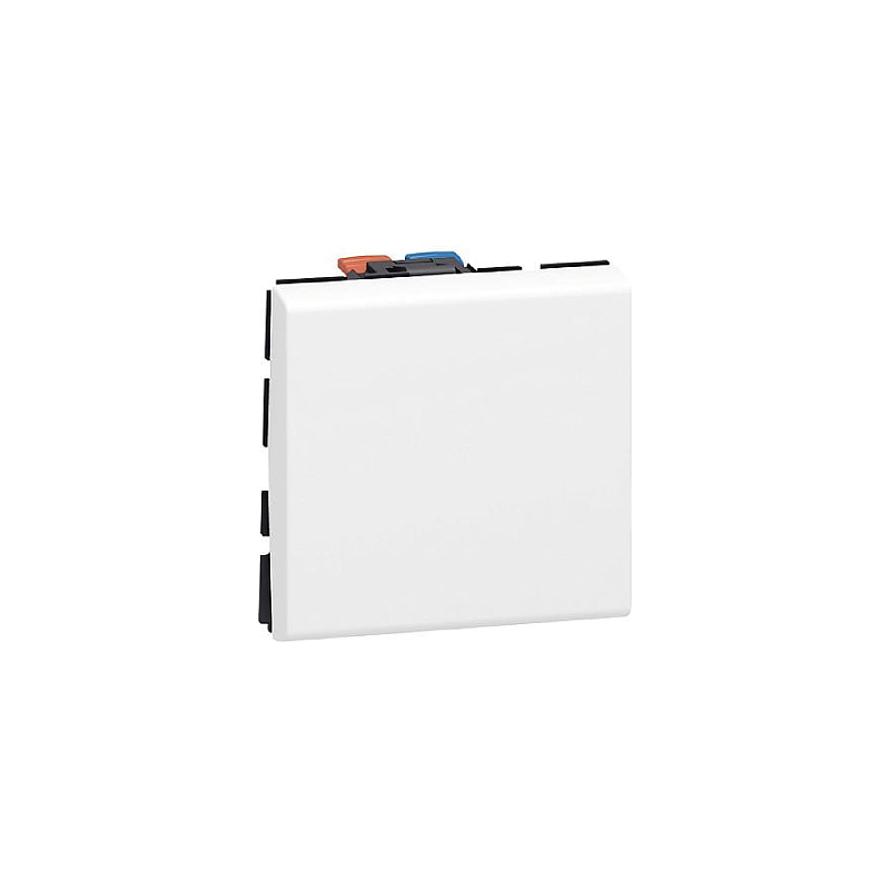 Выключатель Mosaic - 10 AX - 2 модуля - белый Legrand E-PRO