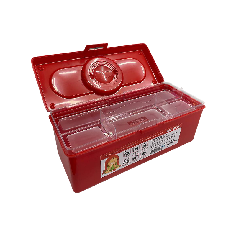 прозрачный с красной ручкой//ЦК