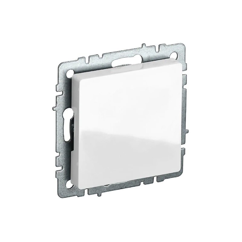 Заглушка с суппортом "BRITE" белый (1/200)