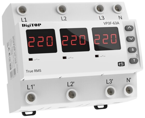 Реле напряжения VA 3F63A M6R — изображение 2
