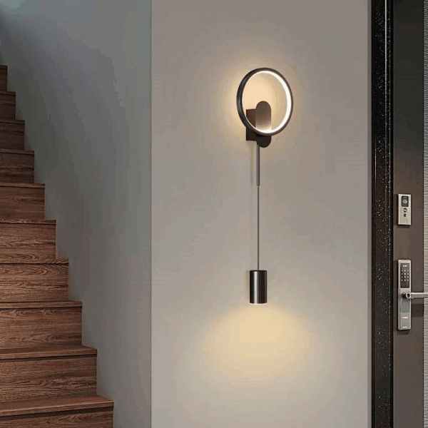 Бра чёрн. LED