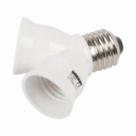 Цокольный 11-8811 разветвитель E27 штекер -2 гнездо, REXANT