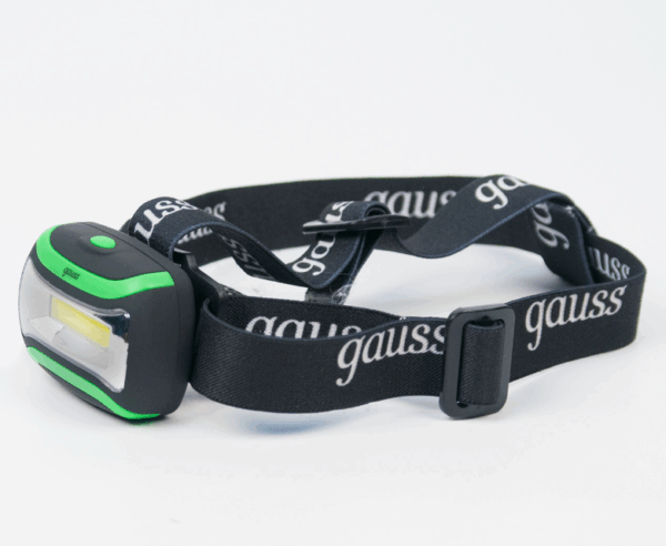 Фонарь налобный Gauss LED GFL307  3W 3*AAA GF307