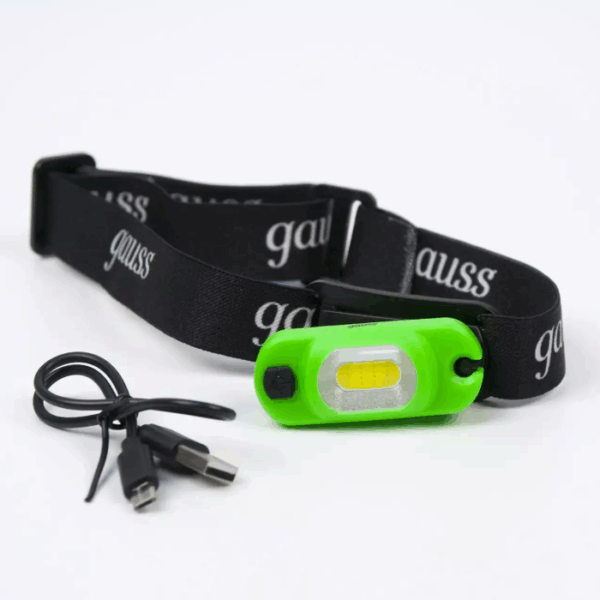 Фонарь налобный Gauss LED GFL408 3W GF408