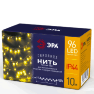 Гирлянда ЭРА LED ENON-10B Нить 10м. теплый свет, IP44
