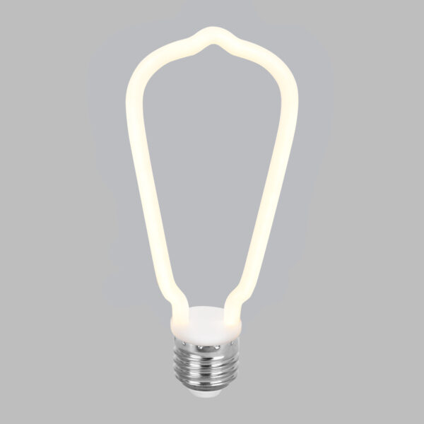 Лампа ES LED Decor Filament ST64 4W 2700K E27 белый мат.(BL158) — изображение 2