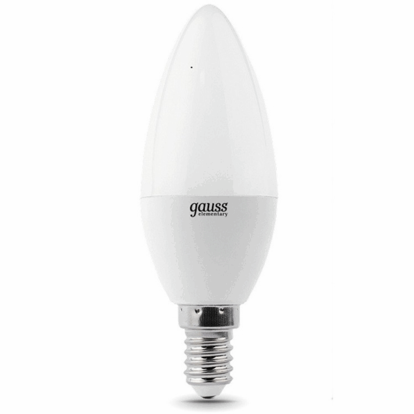 Лампа Gauss Elem Candle 8W E14 3000K  33118