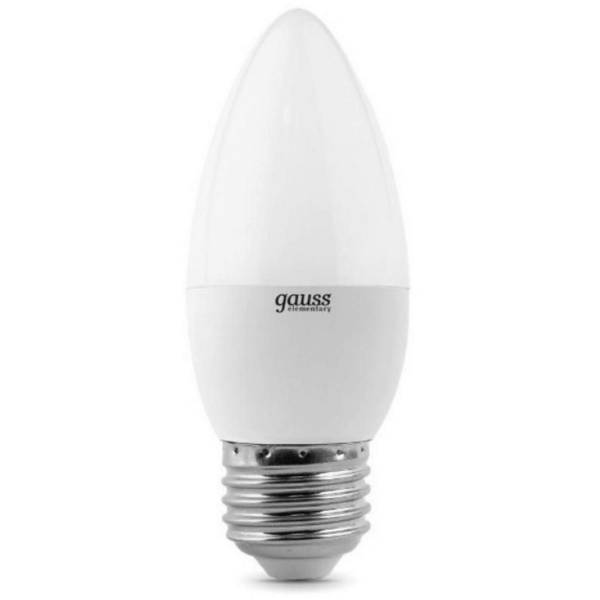 Лампа Gauss Elem Candle 8W E27 4100K  33228