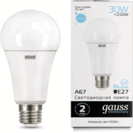 Лампа Gauss Elem Led A70 30W E27 6500K 73239
