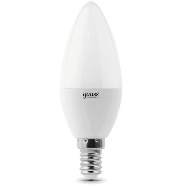 Лампа Gauss Elem Led Свеча 12W 920Im E14 4100K 33122