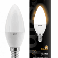 Лампа Gauss LED Candle 6.5W E14 3000K 103101107
