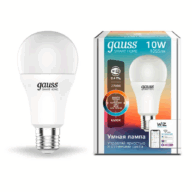 Лампа Gauss LED Smart Home A60 10W 2700-6500K E27 изм.цвет.темп.+диммирование 1080112