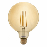 Лампа GLDEN G125S-10-230-E27-2700 Золотая