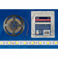 Лента светодиодная ULS-M22-5050-30LED/m-10mm-IP20-12V-7.2W/m-5M-3000K