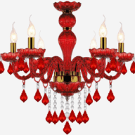 Люстра 72281 DG/6P RD/RD