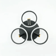 Люстра LED SONNE downlight 80W 4R-APP BK