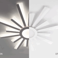 Люстра LED TERESA 100W R-APP WH