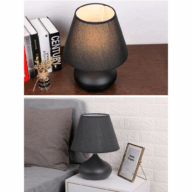 Настольная лампа Е27 Bend черная