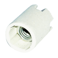 Патрон Е 14 керамика (контакты медь,гильза медь)