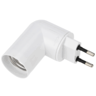 Переходник 11-8881 цокольный АС 220V-Е27, с выключателем, REXANT