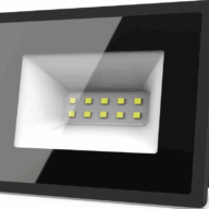 Прожектор Gauss Elementary 10W черный IP65 4000K 613100210