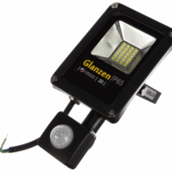 Прожектор  LED FAD-0011-20 GLANZEN с датчиком движения (20 Вт,6000К,SIP)