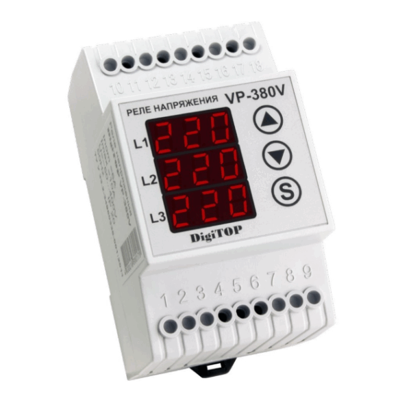 Реле напряжения Vp 380B