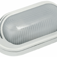 Св-к НПП 1407 60Вт IP54 белый/овал ресничка ИЭК